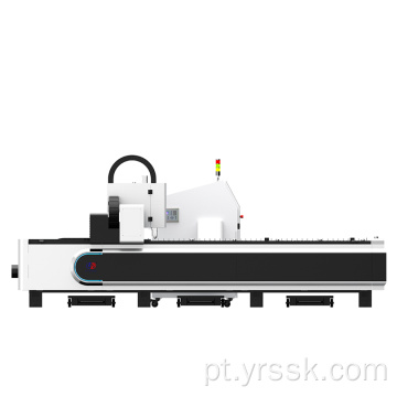 Área de trabalho 3000*1500mm UT3015 Tabela única aberta tipo 2kW Máquina de corte a laser de fibra